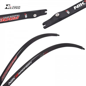 270071 N3 Nika Archery Progress Seris Carbon Fiber Limb pro recurve Bow Outdoor Cíl Shooting