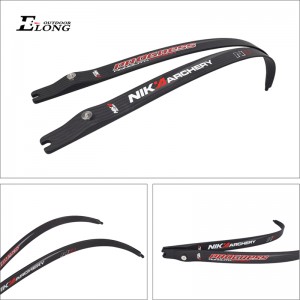 270071 N3 Nika Archery Progress Seris Carbon Fiber Limb pro recurve Bow Outdoor Cíl Shooting