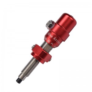 Nika Archery 250001 Plastový píst pro lukostřelbu Recurve Bow Shooting Show-in Tlačítko