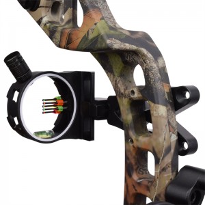 Nika Lukostřelba 260006 5pin Bow Sight pro lukostřelbu Sloučenina Lovu