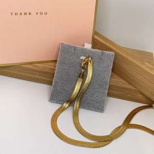 Evropská a americká módnínerezová ocel Zlatá čepel