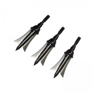 Nika lukostřelba 15b022 3 Blades Broadhead snerezovými lopatkami Closbow loveckých arrowheads
