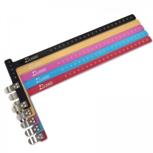 46bs02 Bow Square Bowstring Nock body L tvar pravítko luk pro recurve luk Takedown luk