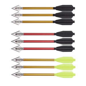 Elong venkovní 118643 16cm hliníkové šroubové čepele BladeHead pro lovu kuše lukostřelby