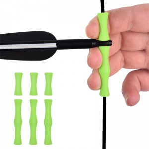 Elong venkovní 42ft09 Finger Guard Bow String Gumová stráž lukostřelba fotografování pomocí ochrany prstů