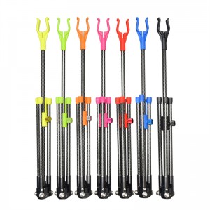 Nika lukostřelba 46st06 3k Carbon Recurve Bow Stánek pro Achery Recurve Holder