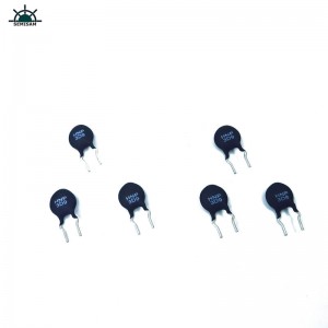 Originální výrobce Řezivo Cut Lead Curve Shape Lead Black 3 OHM 3D9 Průměr 9mm Rezistorový výkonový termistor