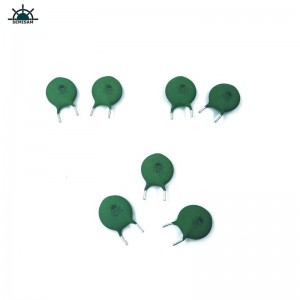 Originální výrobce Křivka Olovo Tvar Zelený křemík 5 OHM 5D13 Průměr 13mm Rezistorový Power NTC termistor