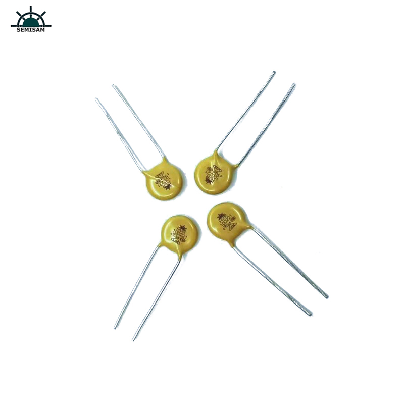 Originální rezistor ODM Dodavatel Žlutá křemík 10D221 Průměr 10mm oxid kovu MOV varistor pronapájení