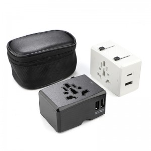 Nový PD Rychlánabíječka konverzní zástrčka Univerzální konverzní zástrčka Zástrčka rychléhonabíjení Travel Socket Universal Converter