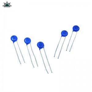 Originální výrobce Dlouhý olovo, modrý silikonový MOV 7d511 510V 7mm odpor MOV varistor