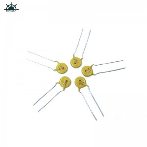 Výrobce rezistor Dodavatel Žlutý Silicon 10D271 Průměr 10mm oxid kovu MOV varistor pro spínánínapájení