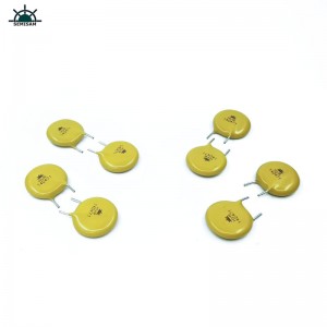 Čína elektronika komponenty, žlutý MOV rezistor14mm 14d471 470V Zov Infemoriální varistor MOV 5mm