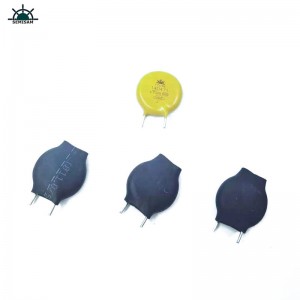 Čína ODM Yellow MOV 14mm 14d471 470V varistor Přepěťový ochránce Zov Infemoriální varistor