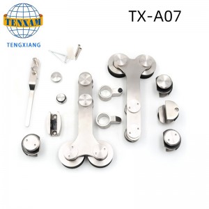 Prodejce prodeje Produkty Závěsná kola znerezové oceli skleněné dveřní dráhy Systém posuvných dveří