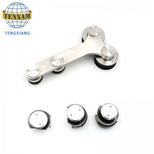 Prodejce prodeje Produkty Závěsná kola znerezové oceli skleněné dveřní dráhy Systém posuvných dveří