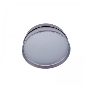 Výrobci cínové plechovkyna zakázku, u disk boxn vánoční cínové polen Rybářské ozubené kolo box balení (průměr: 75mm)