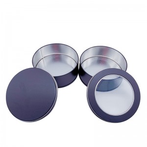 U disk boxn vánoční plechovkan Candy plechový boxn Svíčka (90 mm * 35mm)