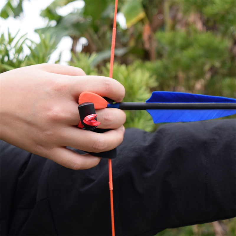 Elong venkovní 42FT06 s velikosti RH lukostřelba prstůna kartu Recurve Bow Target Shooting cíl a praxe