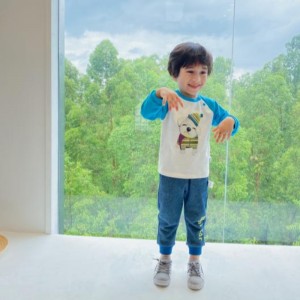 Pletené dlouhé rukávy pletené bavlněné kalhoty