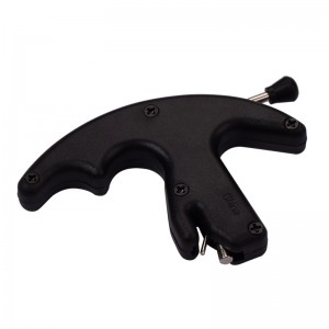 Elong venkovní 42ra01-bk černý barevný palec uvolnění pomůcka lukostřelba sloučenina luk střelba uvolnění pomůcky