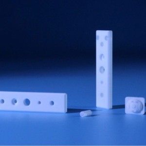 Macor může zpracovat skleněné keramické konstrukční části