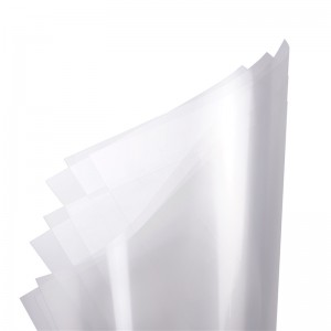 Teplotní izolační list izolačního listu Transparentní tvarování izolačního těsnění desky PET izolační plech může být vyřezán