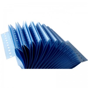 Dodávka plamene retardant modrá vizitka papíru, domácí teplotně odolný DMD izolační papír, izolační baterie tvarování