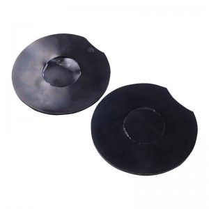 Dodávka černá odnímatelná odnímatelná lepidlo, silikonové Jednorázové a oboustranné lepidlo, mobilní telefonní závorka Pomocný sací šálek Odnímatelný lepidlo