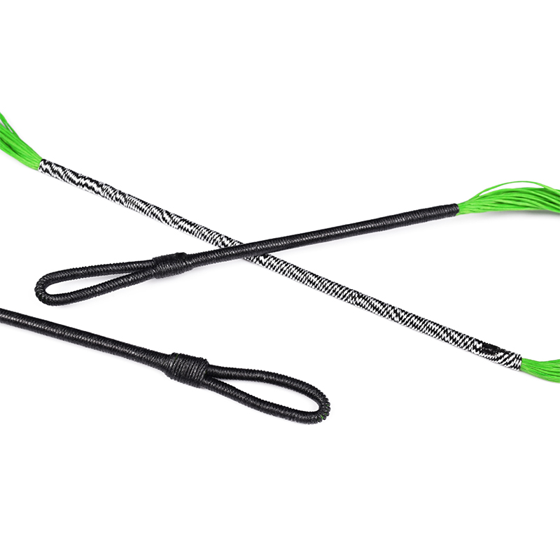 Elong venkovní 280110-02 26.6InCH 28 Strands Crossbow String Fluorescent Green Recurve Crossbow String