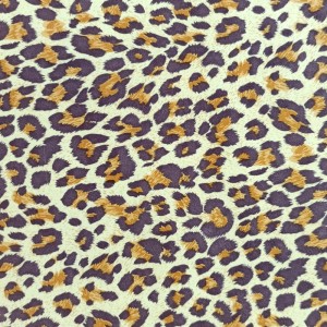 recyklovat polyester leopard tisk