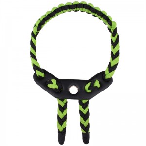 Elong venkovní 470015 zápěstí závěsné kožené kovové gromet zelené lukostřelba sloučenina luk střelba lov