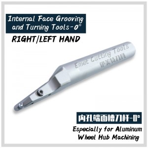 Nástroje pro řezání EMET, hliníkovénáboje kola obrábění, internínexternální zapichovací a soustružnickénářadí, hluboké zapichovací soustružnickénářadí, čelní drážkovénástroje