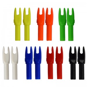 Nika lukostřelba 14n808 Vložení plastové šipkynock pro lukostřelba uhlíkové šipkynatáčení