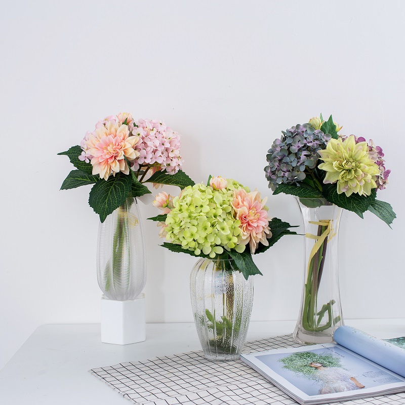 horký výprodej krásný romantický svatební stůl dekorace svatební kytice umělé hedvábné květiny