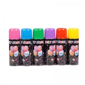 Biologicky rozložitelný barevný sprej hloupý řetězec pro svatební strana festival oslava