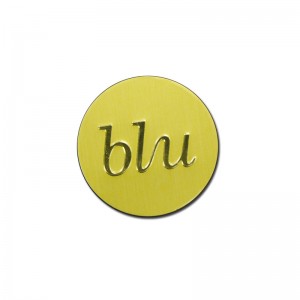 Zlatý leptaný hliník parfémy láhve láhev