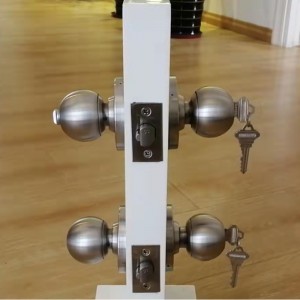 7204 Knoflíkový knoflíkna dveře válcový zámek Keyed Entry Function EXPERION SATIN CHROME FINISTR