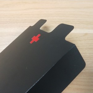 Easy Fold PC baterie izolační plech Černá hedvábná obrazovka sítotisk izolační těsnění Dongguan vysoké teploty mylarový list