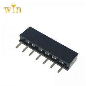 2,54 mm 1x7p Jednorázový řádek Socket Header