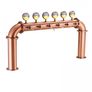 6 Way Bridge Beer Tower s pivními kohoutky