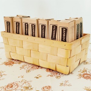 Jednoduché produkty prodávané dřevěný čipový koš