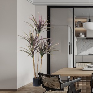 Horký výprodej továrna přímá zásoba realistické umělé rostliny umělý strom chlorofytum comosum strom pro prodej