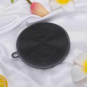 Kuchyňské příslušenství silikonovénádobí houba, oboustranný čištění pračky