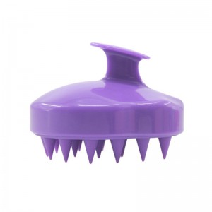 Silikonové vlasy Scalp Massager Šampoo kartáč