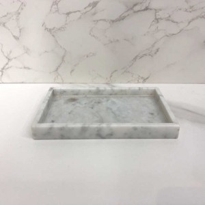 Velkoobchod Skutečná mramorová koupelna příslušenství Toaletní kartáč držák sada