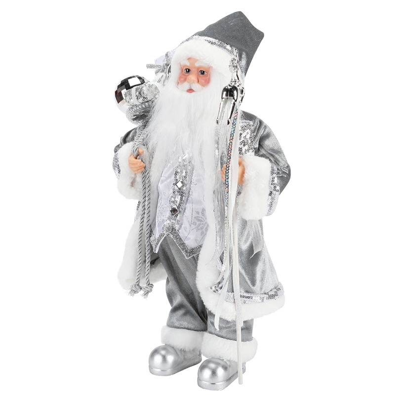 45 ~ 62cm Vánoční stojící Santa Claus Ornament Dekorace Figurka Collection Fabric Holiday Festival Xmas plush Položka