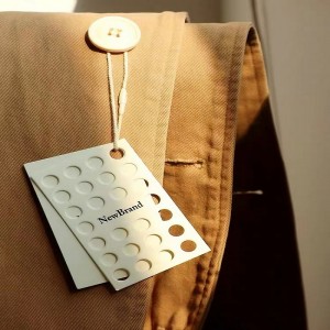 Vysoce kvalitní tagy tovární tagy pro kabelku oděvy boty