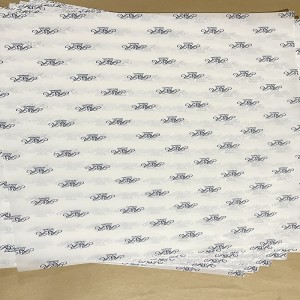 Balicí papír tištěný tkáně papír zakázkové logo vytištěno 14gn17g tkáně papír dárkový balíček vícebarevná tkáňový papír