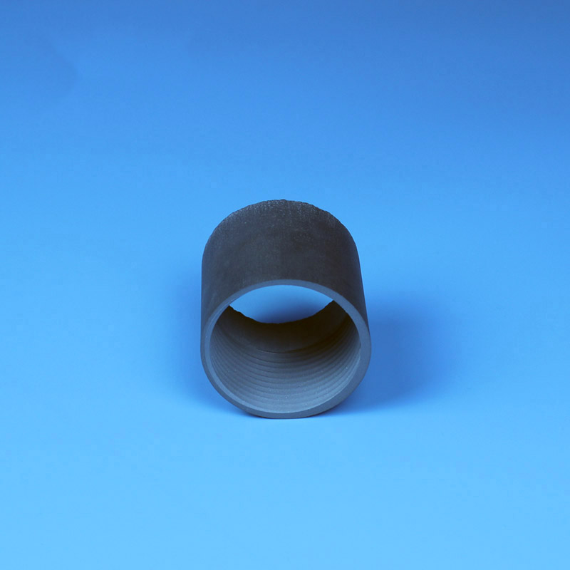 Silicon karbid vnitřní závit keramiky trubice